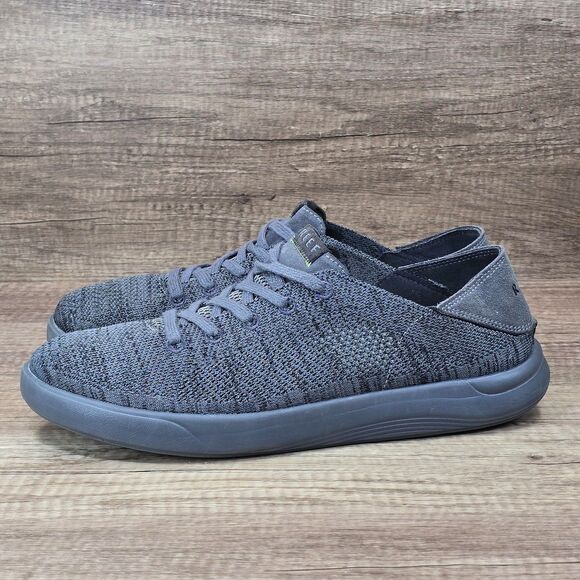 REEF SwellSole Neptune Men\'s Size 12 Gray Lace Up Knit Comfort Shoes main image 6